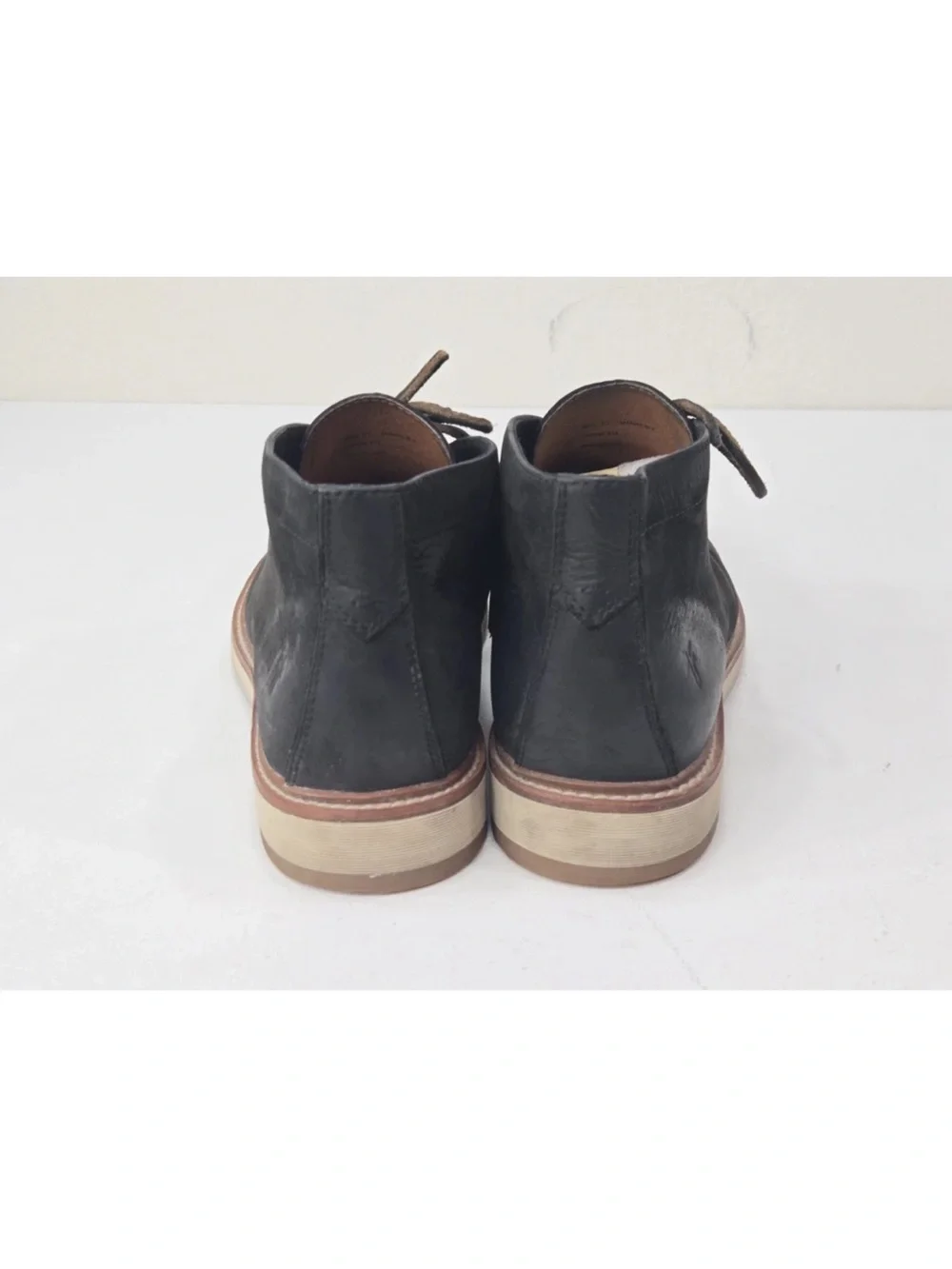 Frye Paul Chukka Boot Suede Black Size 9.5 Mens